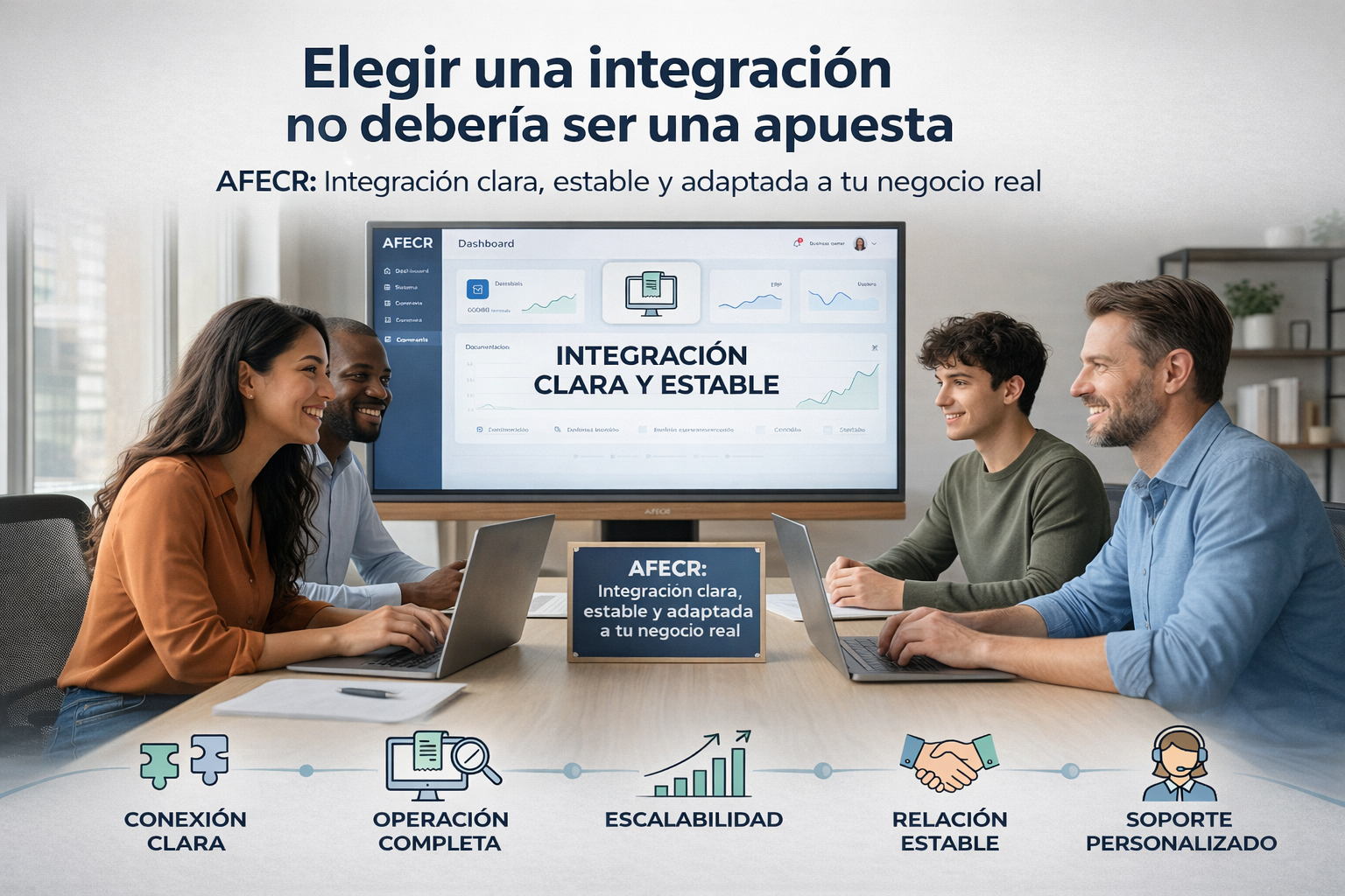 Por qué elegir AFECR para integrar